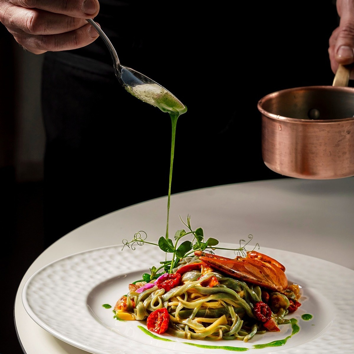 Tagliolino Astice White & Blue